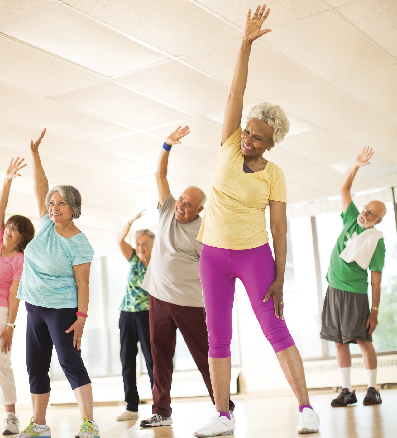 Group exercises outlet for seniors